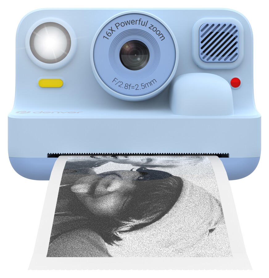 Dětský fotoaparáT Denver KPC-1374BTBU - s tiskárnou a Bluetooth