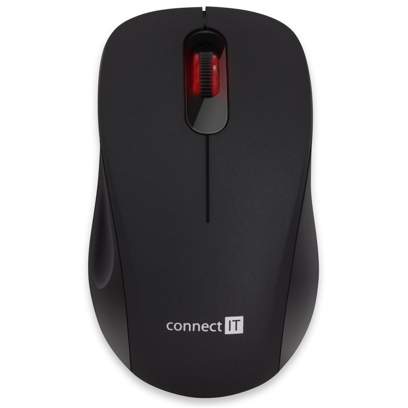 Myš Connect IT Mute / optická - černá