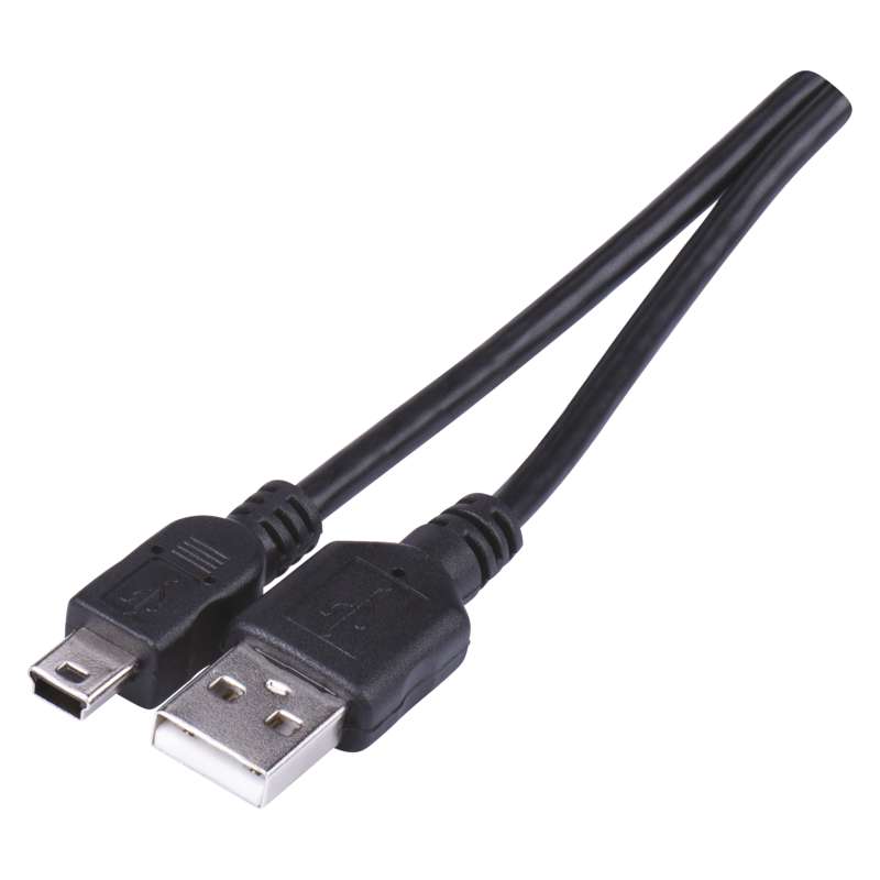 USB kabel 2.0 A vidlice - mini B vidlice 2m
