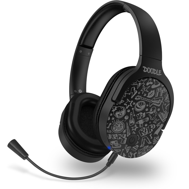 Headset Connect IT CHP-0800-DD Doodle - černý