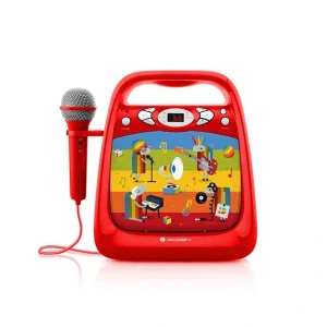 CD přehrávač GoGEN DÉČKO KARAOKE R červený