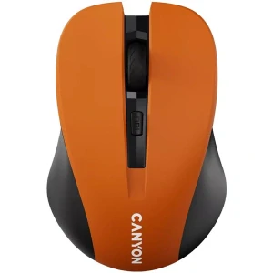 Myš Canyon CNE-CMSW1 / optická / 3 tlačítka / 1200dpi - oranžová