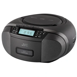 Radiomagnetofon s CD JVC RC-E444B, černý  