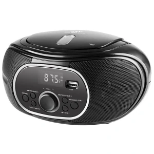 Radiopřijímač s CD JVC RD-E221B, černý