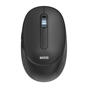Myš bezdrátová Marvo WM111 BK, 2,4G i Bluetooth, černá, 1600DPI