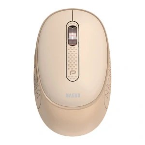 Myš bezdrátová Marvo WM111 BK, 2,4G i Bluetooth, růžová, 1600DPI