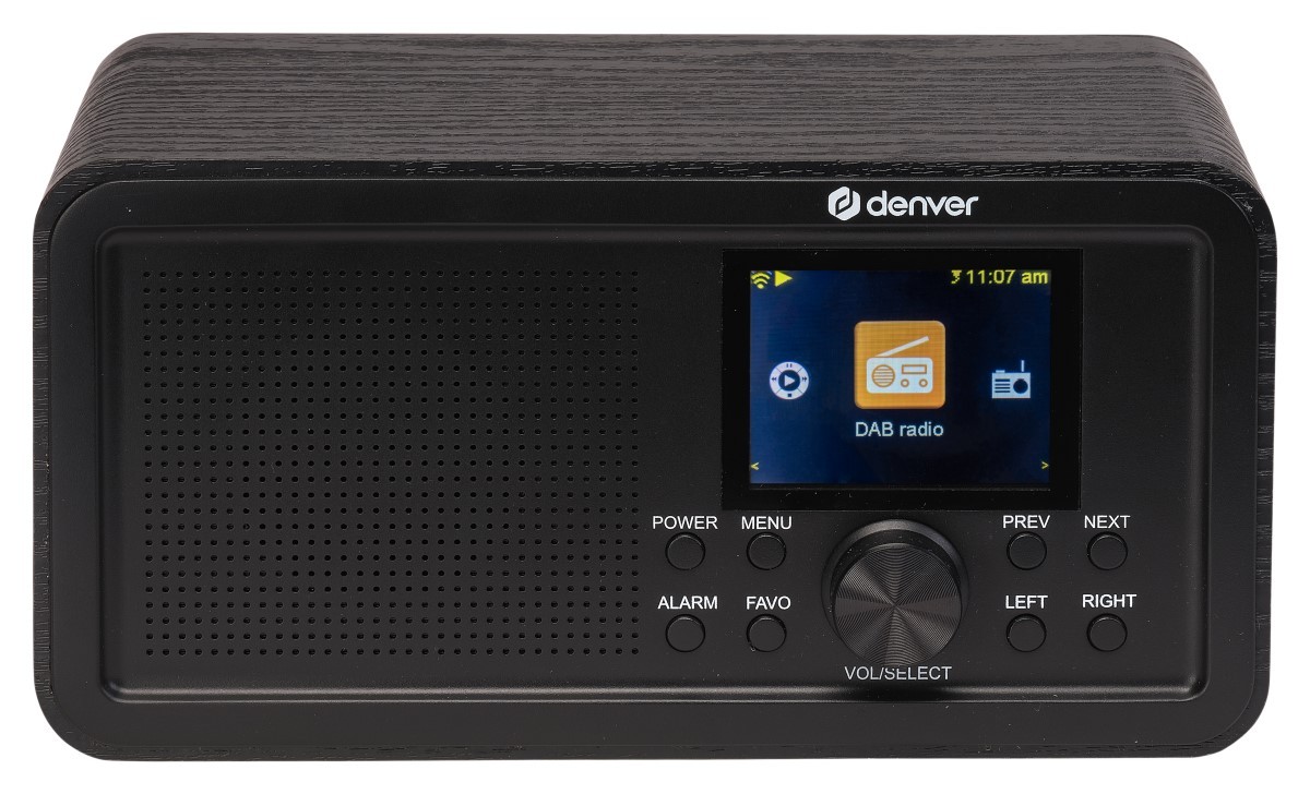Internetové/DAB+/FM rádio s Bluetooth Denver DIR-200