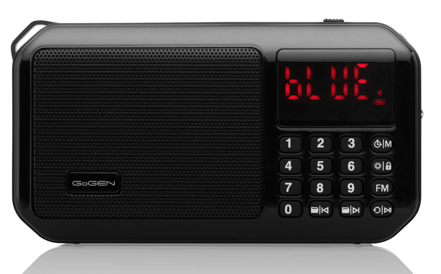 Radiopřijímač GoGEN FMP 125 BTB černý