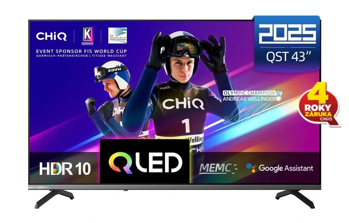 Televizor CHiQ U43QST TV 43", UHD, QLED