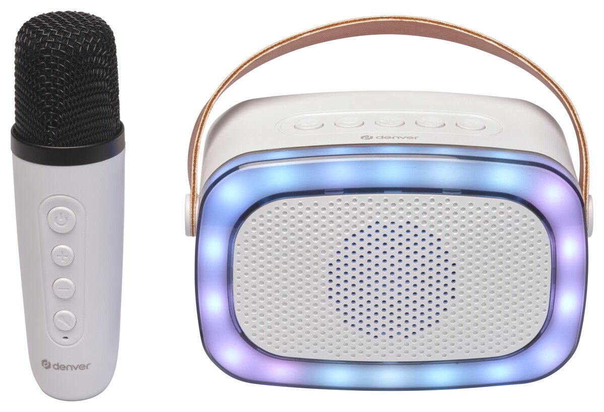 Bluetooth reproduktor Denver BTM-610 s funkcí karaoke (včetně mikrofonu)
