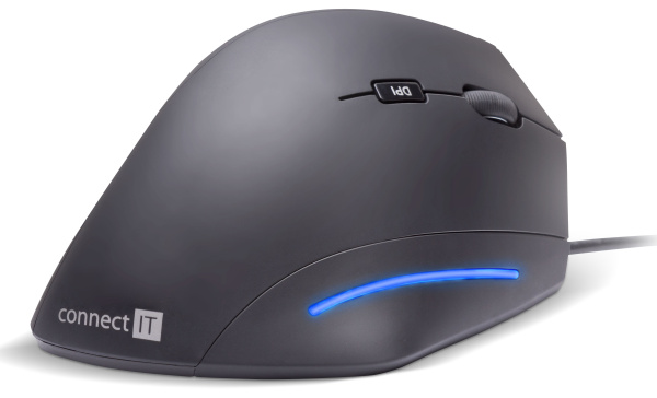 Kabelovámyš Connect IT Vertical Ergonomic