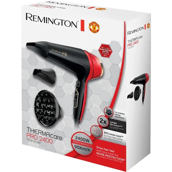 Fén Remington D5755 Man Utd Thermacare 2400 Dryer