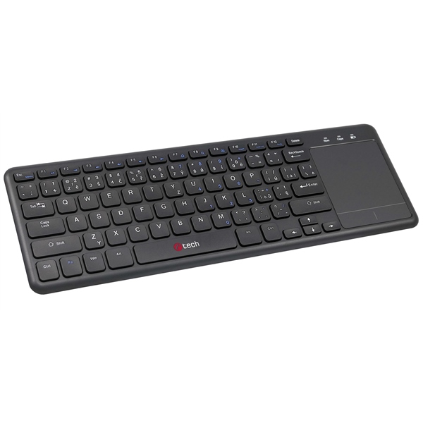 Klávesnice C-Tech WLTK-01 s touchpadem