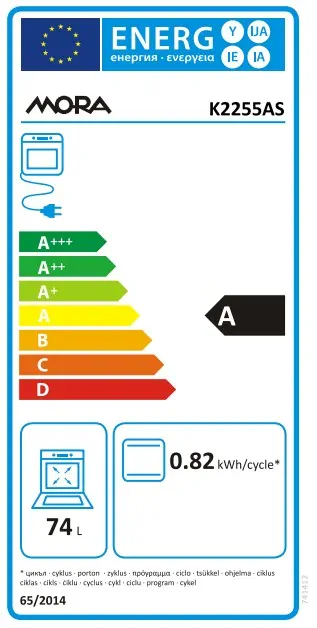 Sporák K50 Mora K 2255 AS