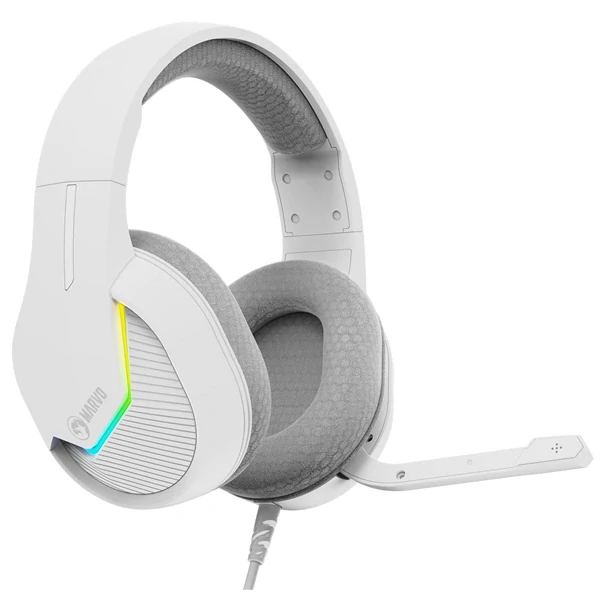 Headset Marvo H8618, USB 2.0 - bílý