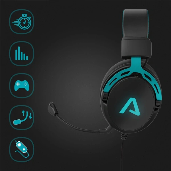 Headset LAMAX Heroes Defender1 - černý
