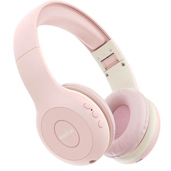 Sluchátka EarFun K2P - růžová