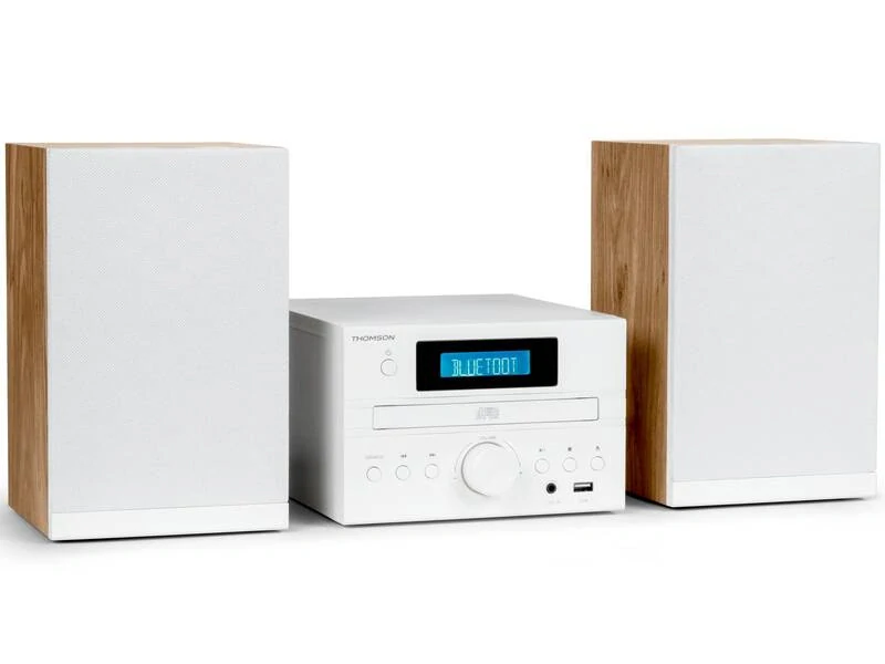 Mikrosystém Thomson MIC121BT bílý/hnědý