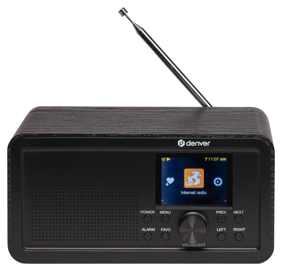 Internetové/DAB+/FM rádio s Bluetooth Denver DIR-200