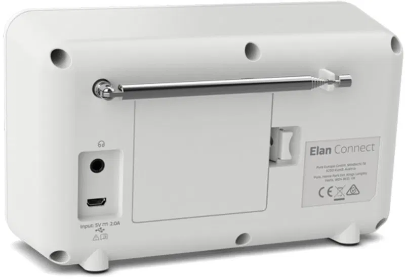 Internetové rádio s DAB+ PURE Elan Connect, šedé