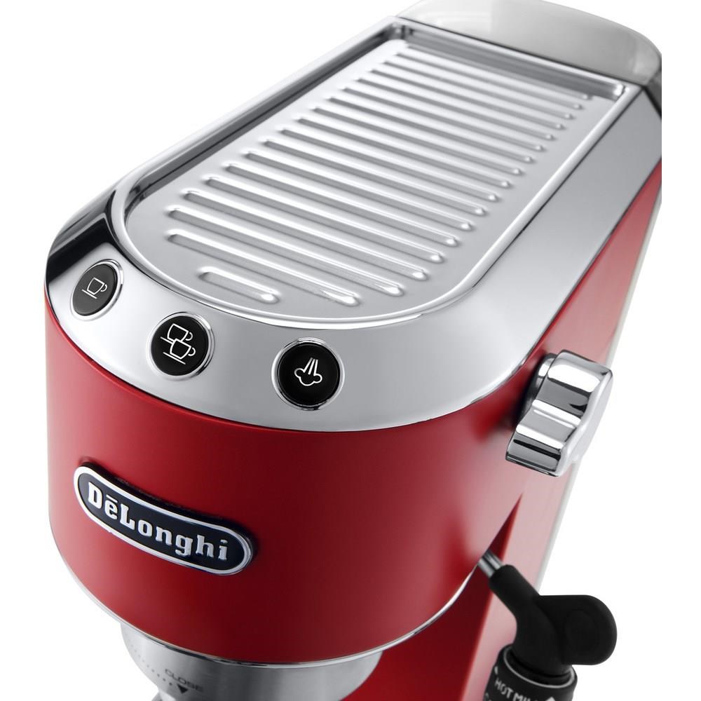 Espresso DeLonghi Dedica EC 685.R pákový kávovar, červená