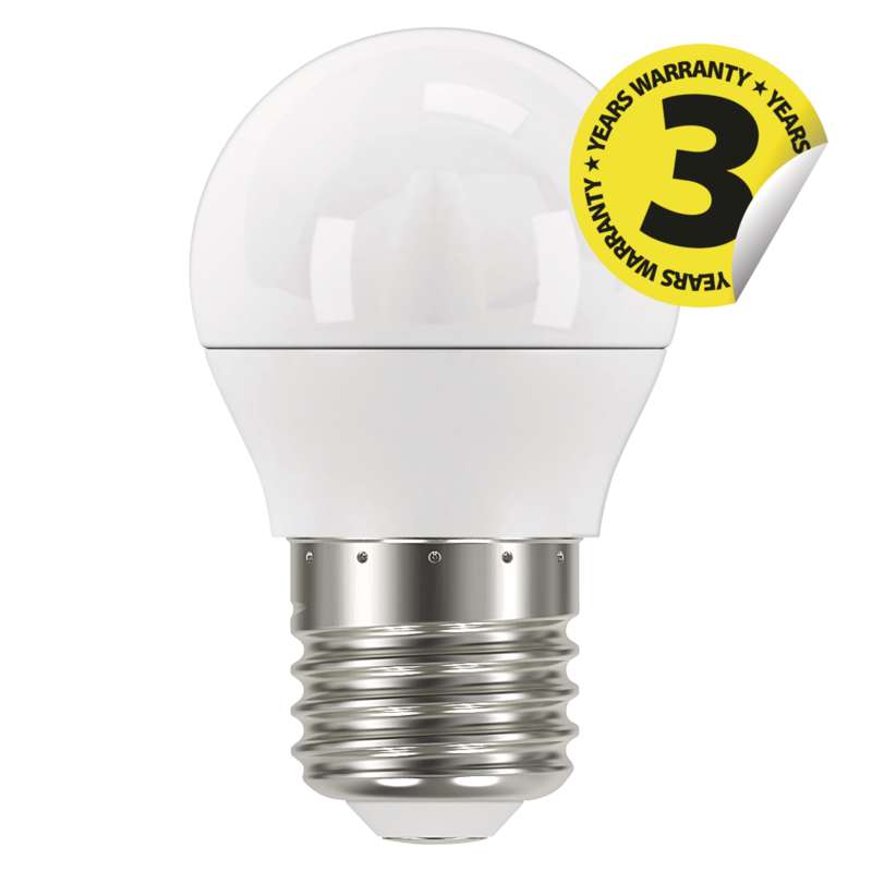 LED žárovka Classic Mini Globe 6W E27 teplá bílá