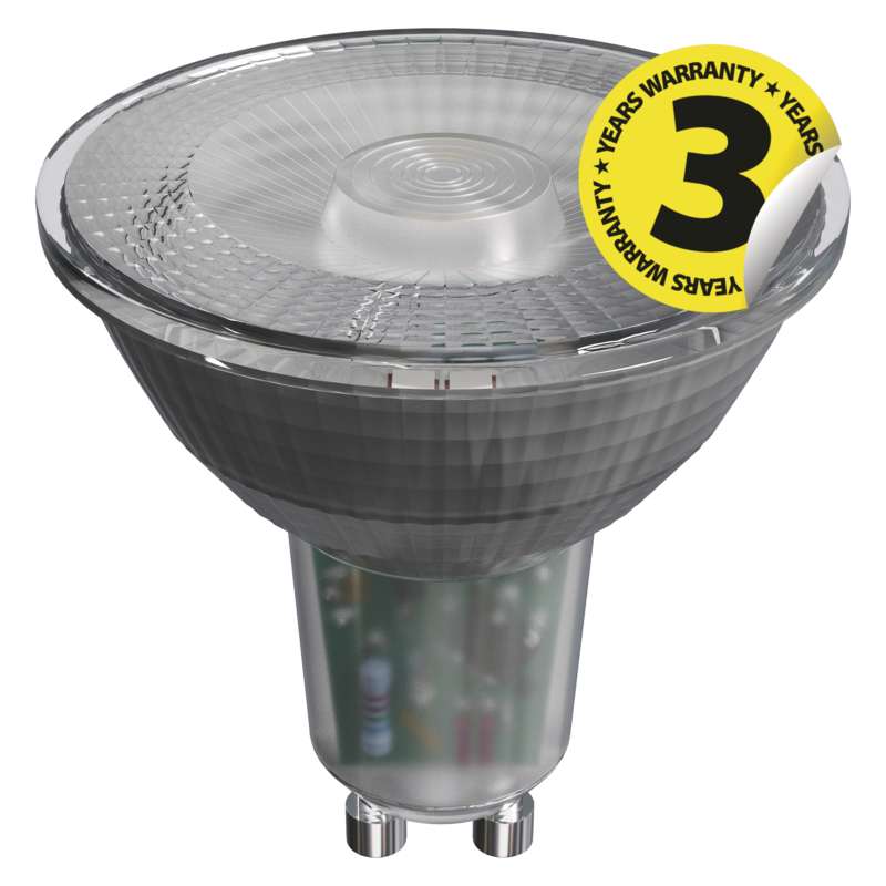 LED žárovka Classic MR16 4,2W GU10 teplá bílá