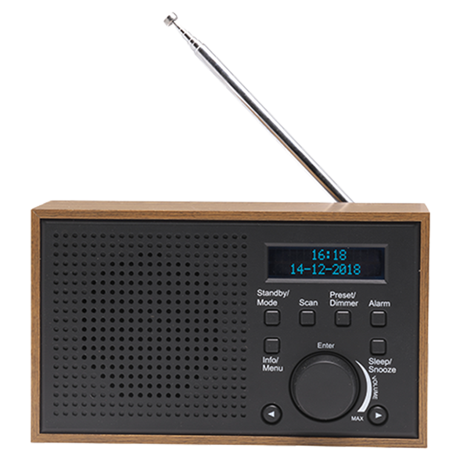 Rádio s DAB a FM DENVER DAB-46 DARK GREY