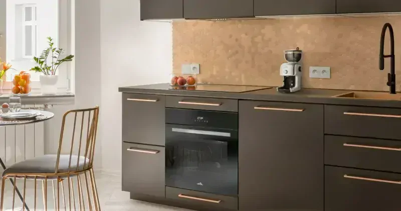 Trouba ETA 378590000 černá, teplotní sonda, pyrolýza