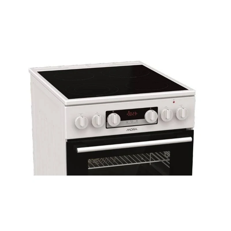  Autorizovaný prodejce Autorizovaný prodejce Sklokeramický sporák Mora C 8678 BW bílý - Duozóna