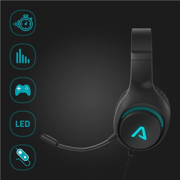 Headset LAMAX Heroes Guard1 - černý