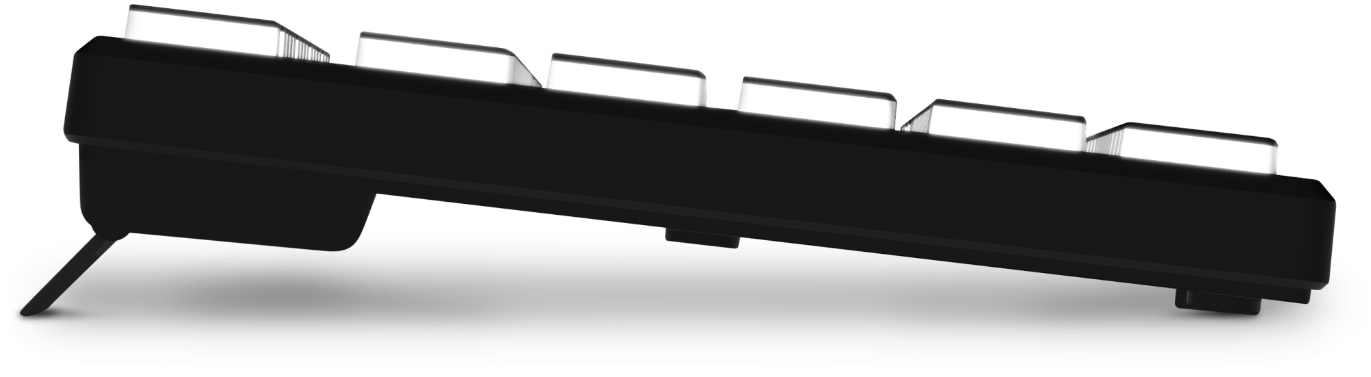 Klávesnice Connect IT Chocolate WhiteStar, CZ/SK - černá