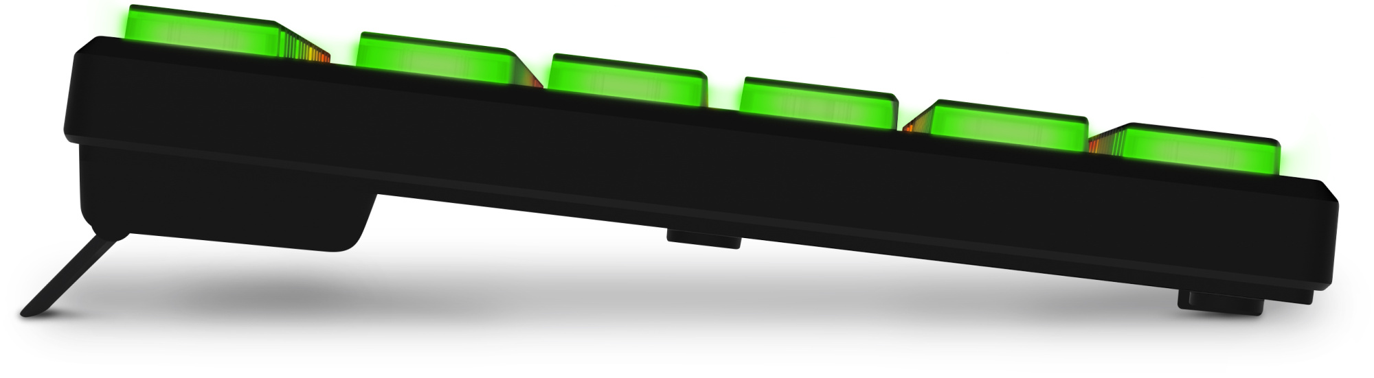 Klávesnice Connect IT Chocolate RNBW, CZ/SK - černá