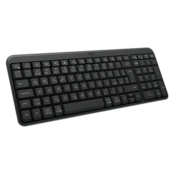 Klávesnice Logitech K250 CZ/ SK - grafitová	