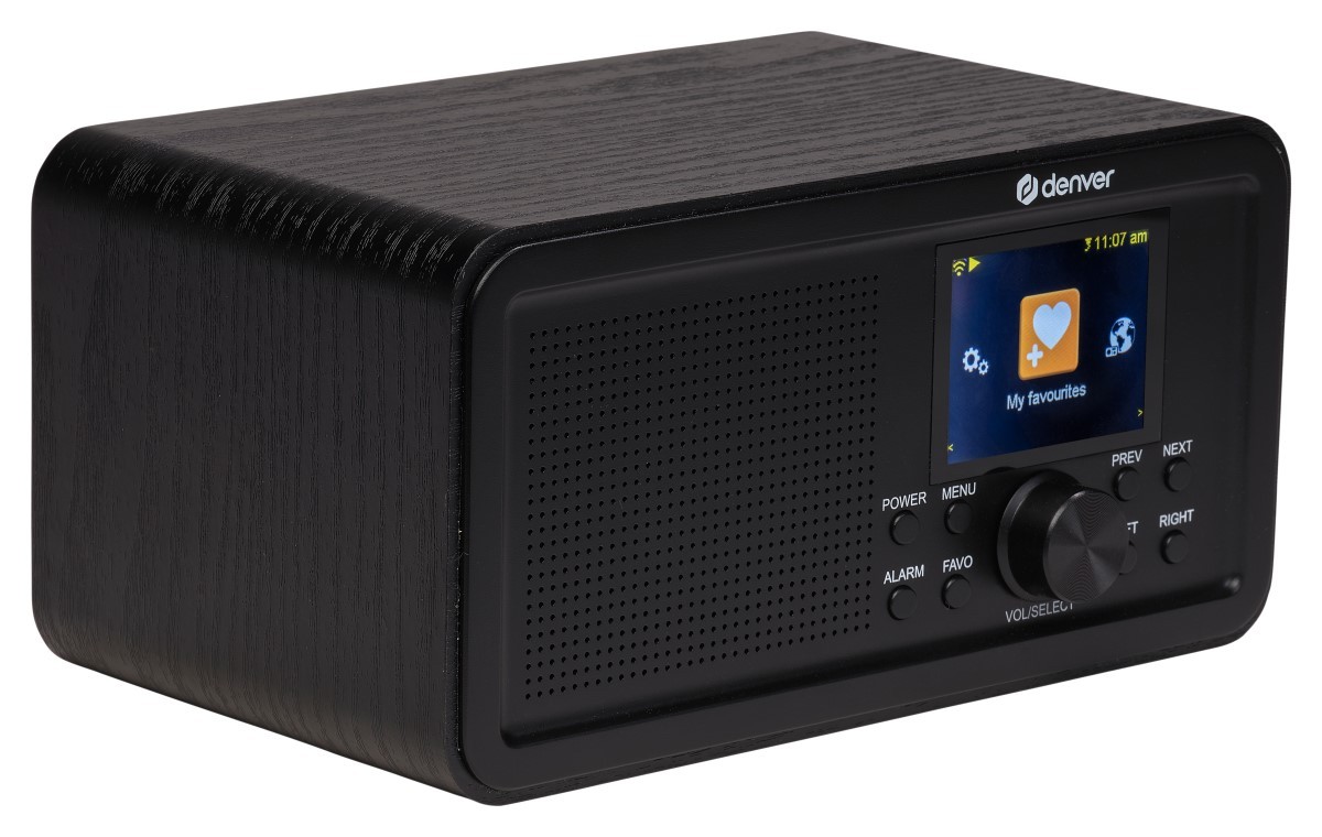 Internetové/DAB+/FM rádio s Bluetooth Denver DIR-200