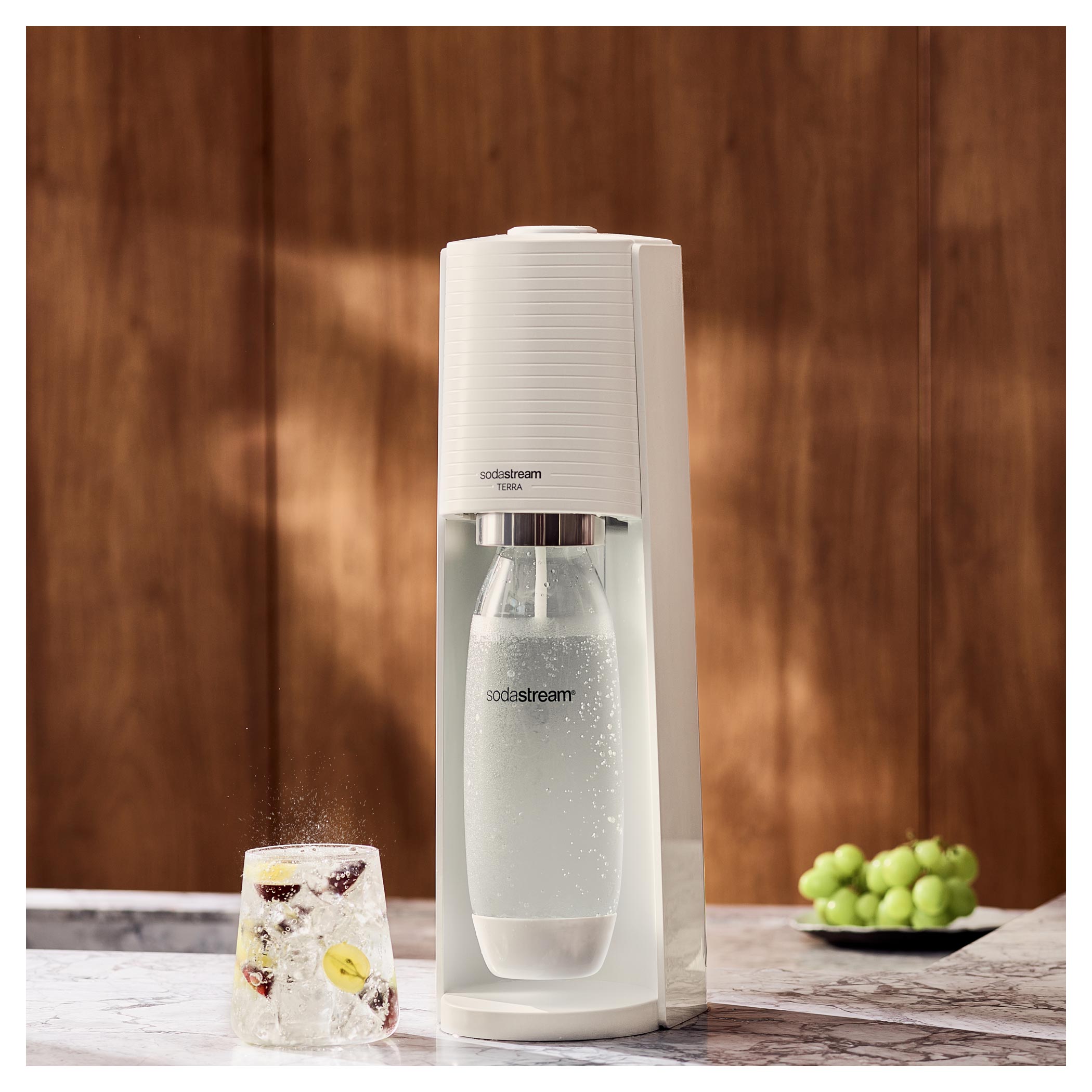 Výrobník perlivé vody Sodastream TERRA White