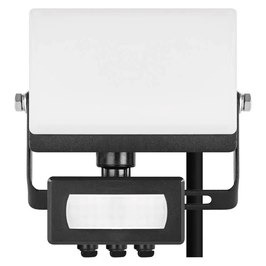 LED reflektor TAMBO EVO se senzorem pohybu, 10 W, 1000 lm, IP44, černý