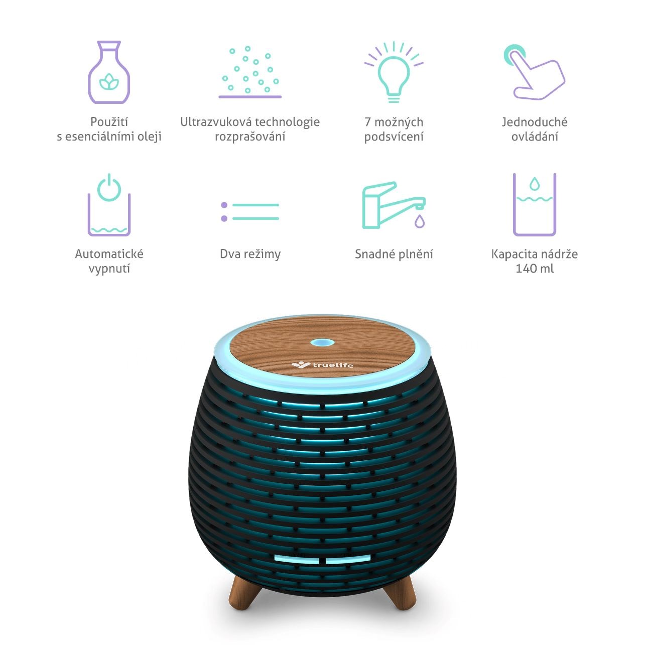 Aroma difuzér TrueLife AIR Diffuser D4
