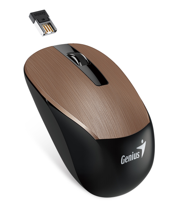 Bezdrátová myš Genius NX-7015 - měď