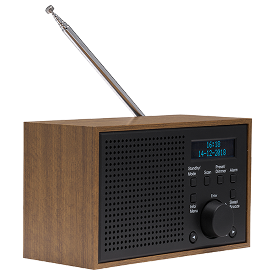 Rádio s DAB a FM DENVER DAB-46 DARK GREY