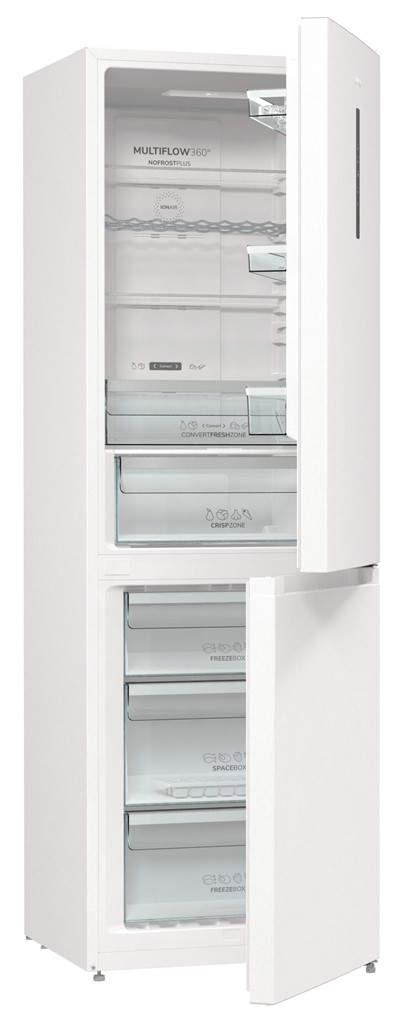 Chladnička komb. Gorenje NRK6192AW4, NoFrost