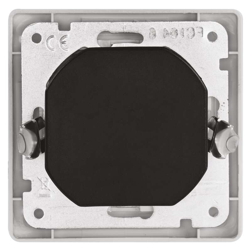 Zásuvka s USB 2,1A max., bílá