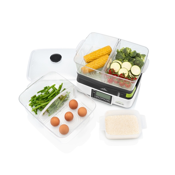 Hrnec parní ETA Calderon II 1134 90010 šedý/bílý