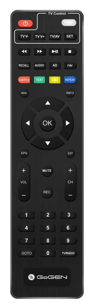 Set-top box GoGEN DVB 142 T2 PVR