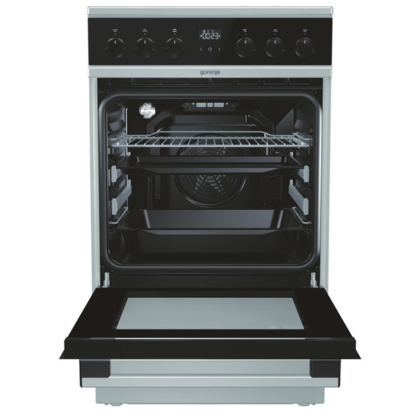 Sporák el. Gorenje EC5355XPA, sklokeramika