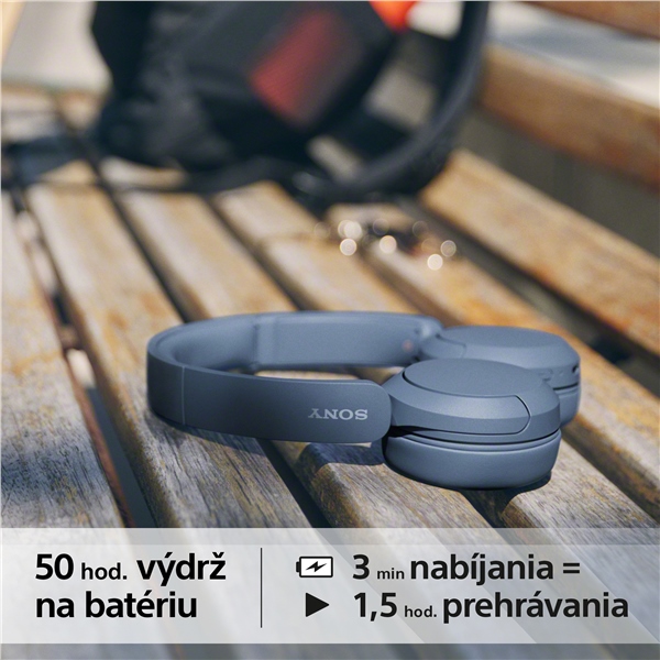 Sluchátka Sony WH-CH520 - modrá