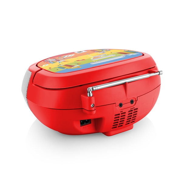 Radiopřijímač s CD GoGEN DÉČKO PŘEHRÁVAČ R, červený