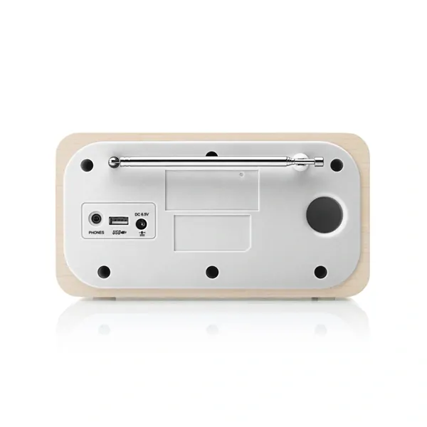 Internetové rádio GoGEN IR 237 BTDAB, hnědá/stříbrná