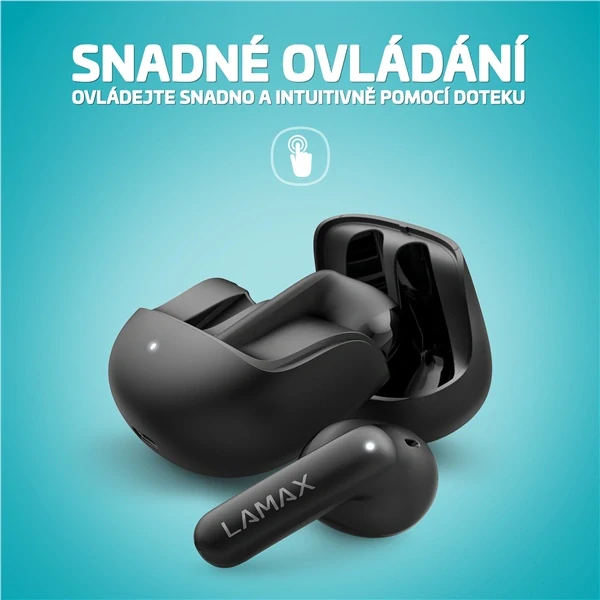 Sluchátka LAMAX Tones1 - černá