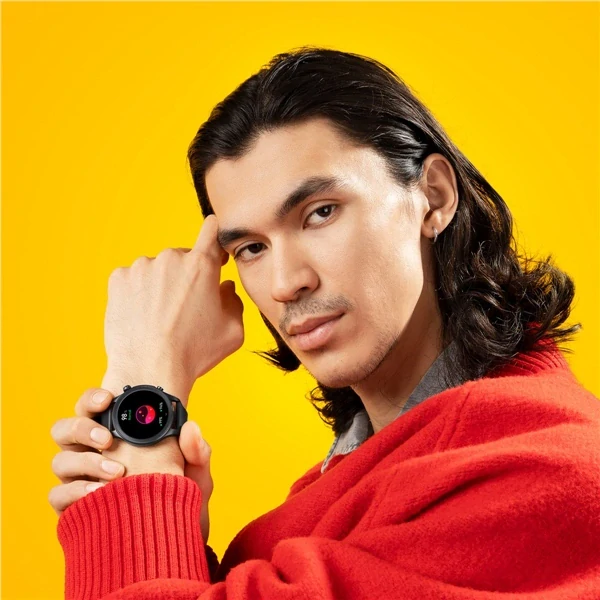 Chytré hodinky Niceboy WATCH GTR 2 - stříbrné